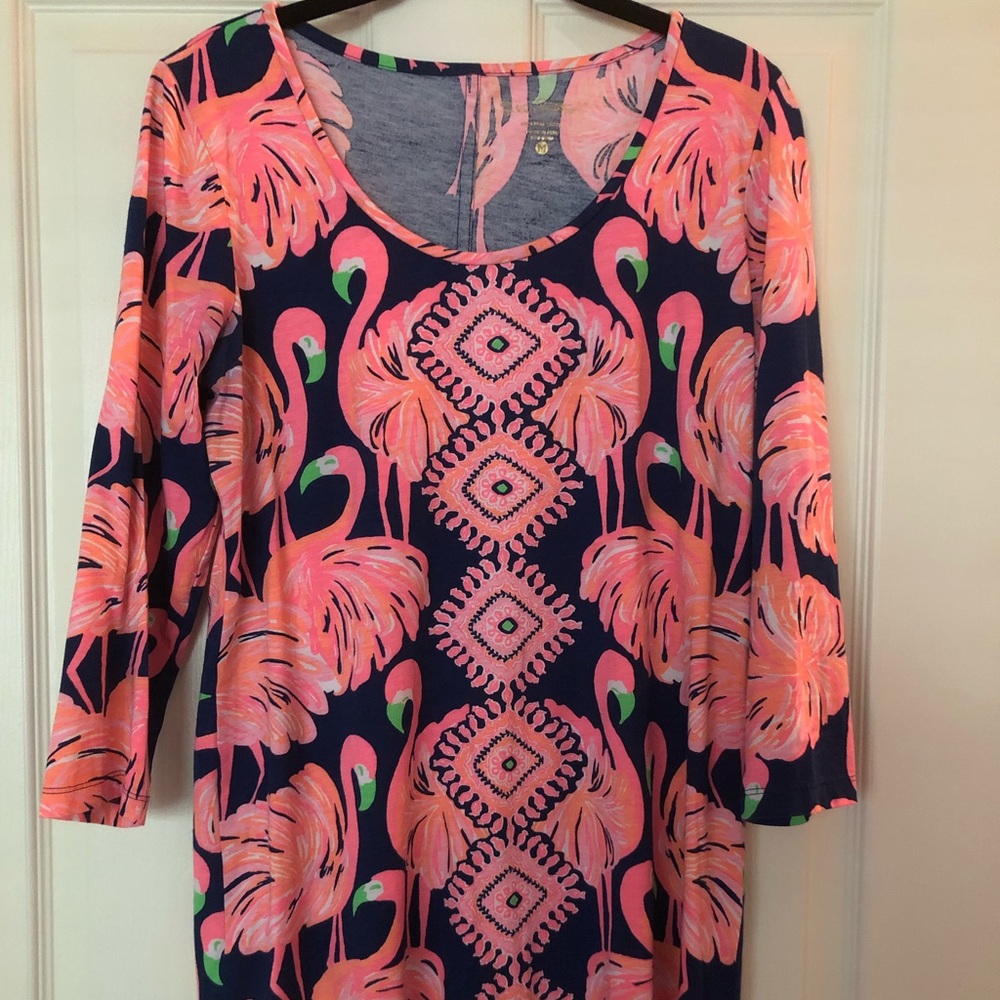 Lilly Pulitzer Flamingo Dress